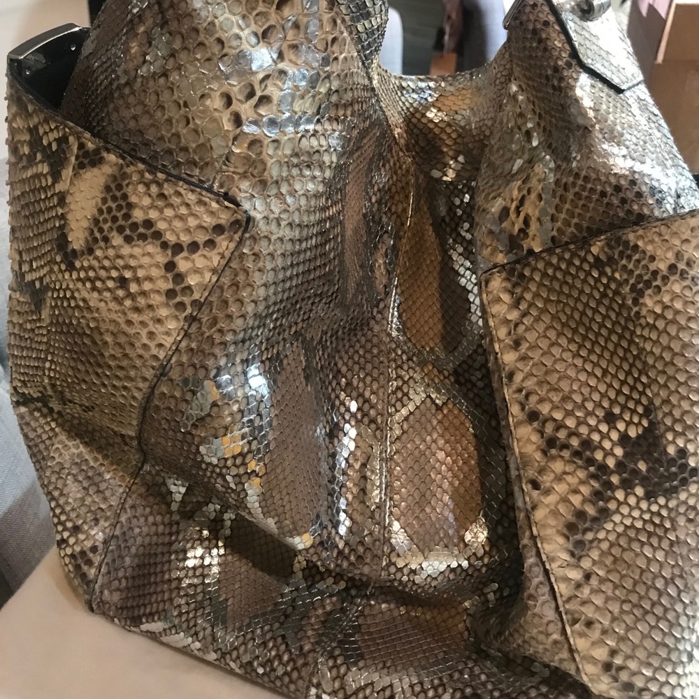 Jimmy Choo Tote Python - image 5